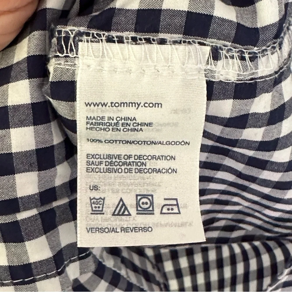 Tommy Hilfiger Plaid Button-Up Shirt Sz Boys XL Preppy Heritage